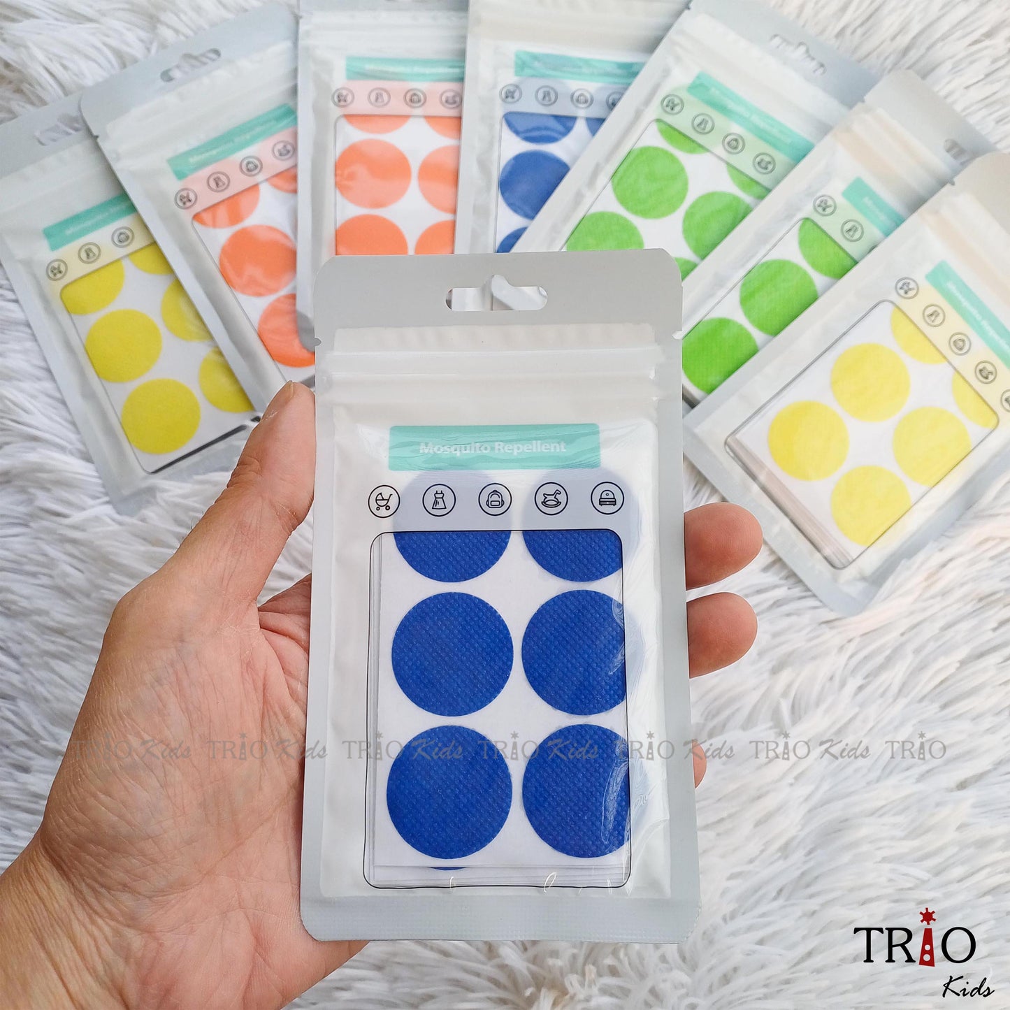 Solid Color Mosquito Repellent Sticker