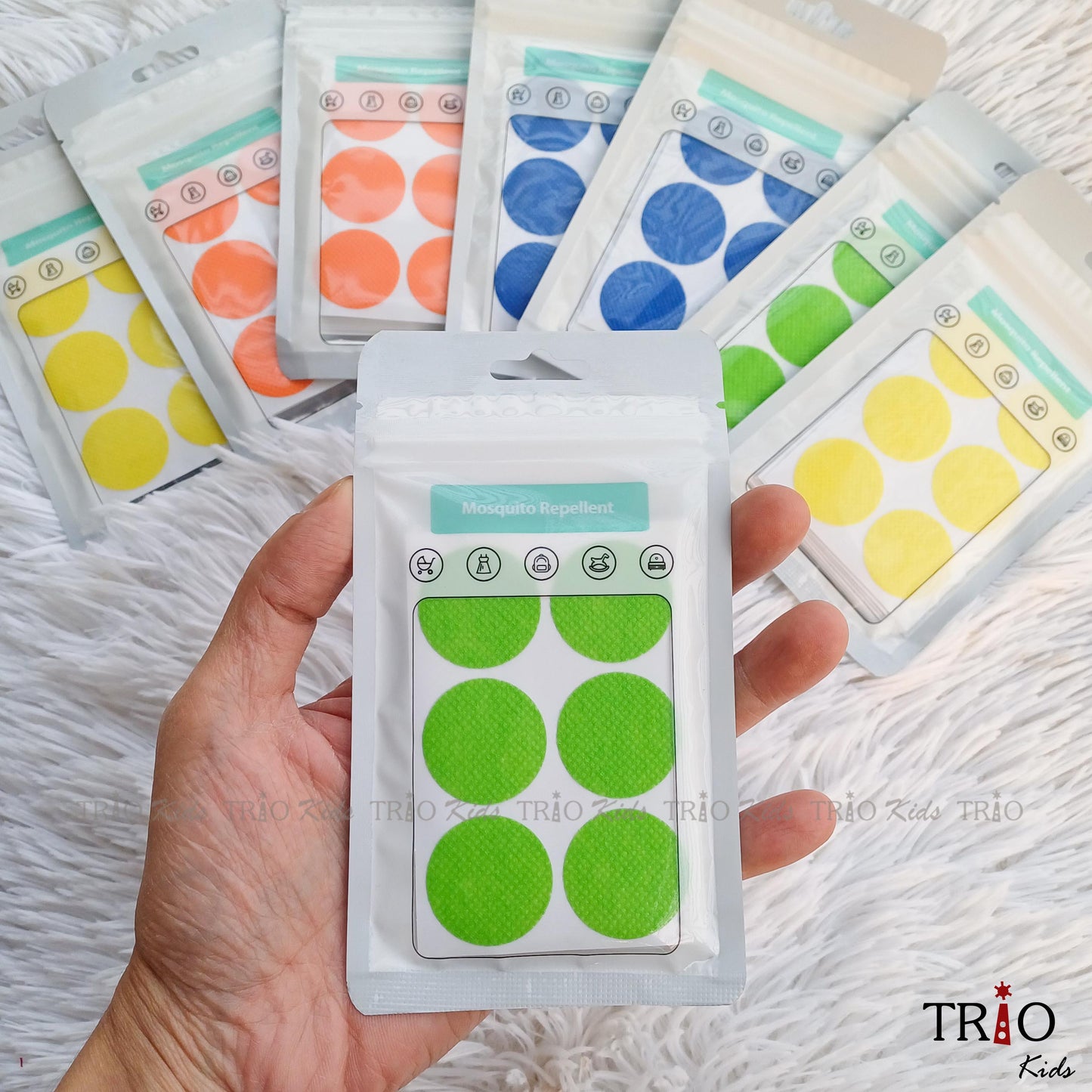 Solid Color Mosquito Repellent Sticker