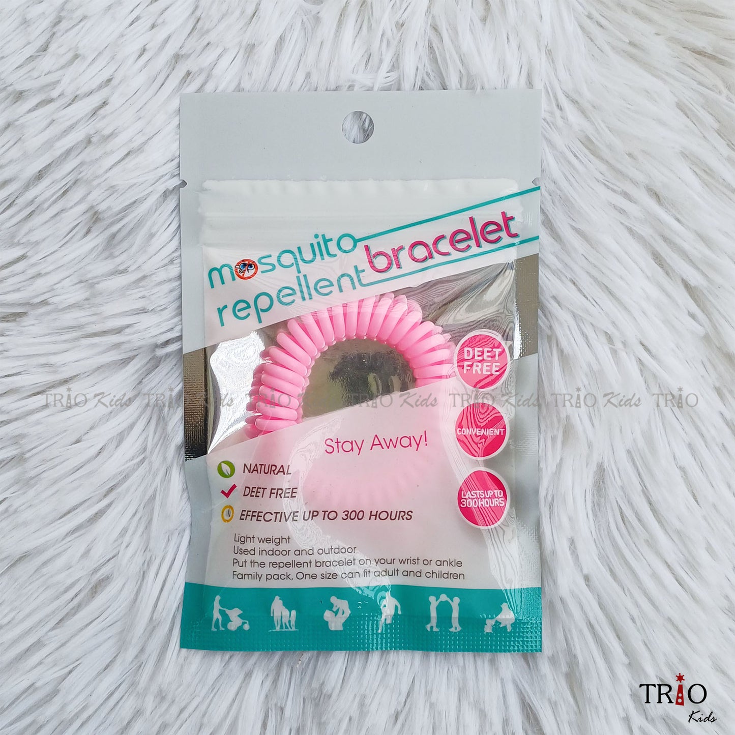 Solid Color Mosquito Repellent Bracelet