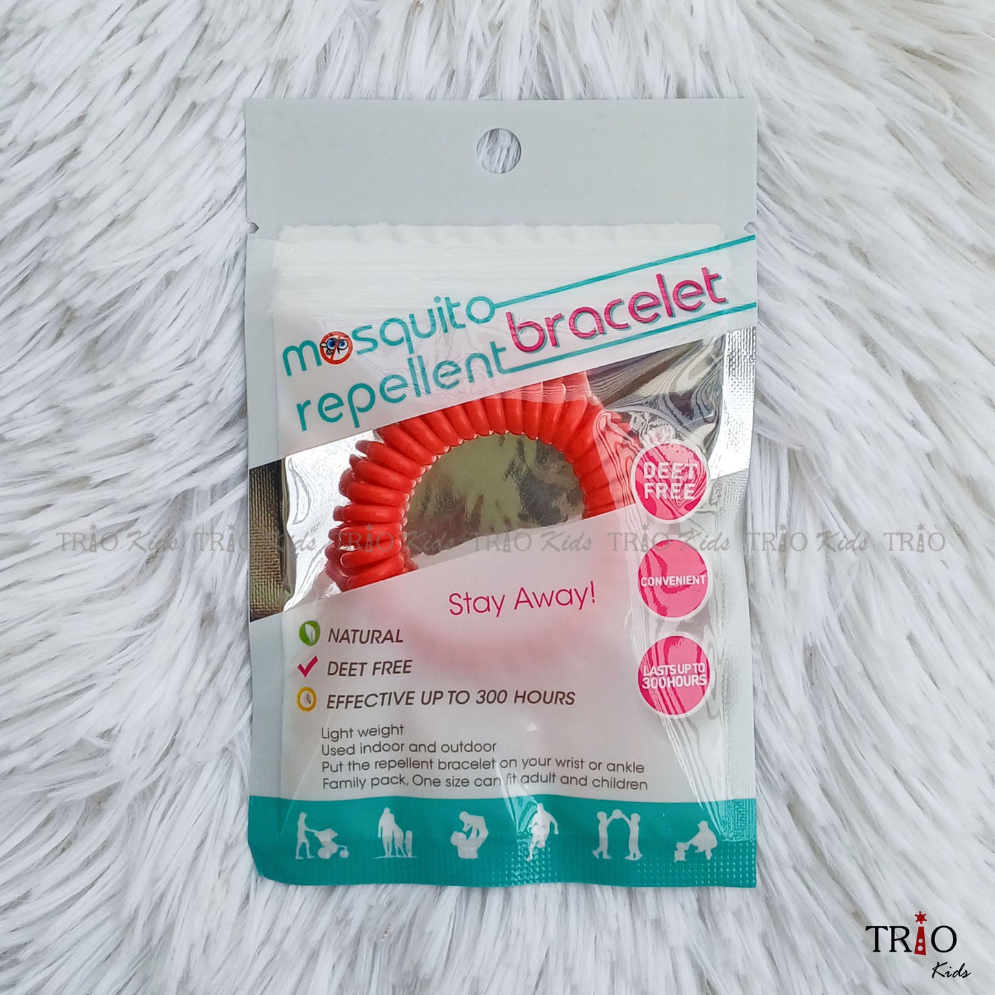 Solid Color Mosquito Repellent Bracelet