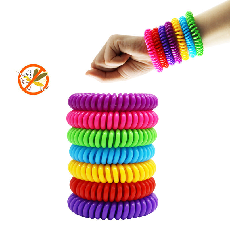 Solid Color Mosquito Repellent Bracelet